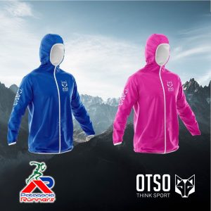 Chaqueta Running Impermeable Unisex Otso